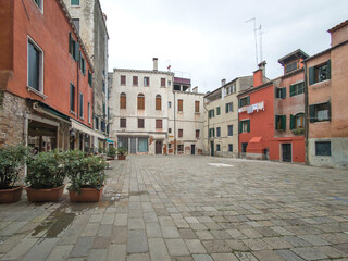 The Old Town of city of Venice, Italy