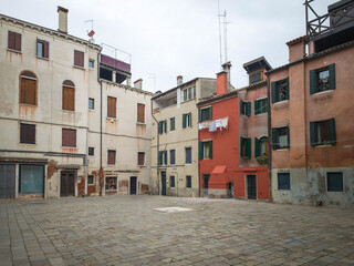 The Old Town of city of Venice, Italy