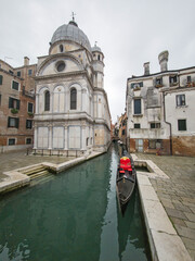 The Old Town of city of Venice, Italy