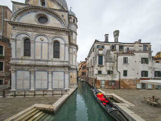 The Old Town of city of Venice, Italy