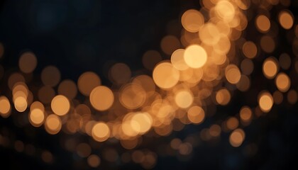 Abstract Glowing Festive Lights Background for Celebrations and Events