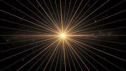 Obraz premium abstract fractal burst