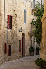 Traditional house detail in Malta