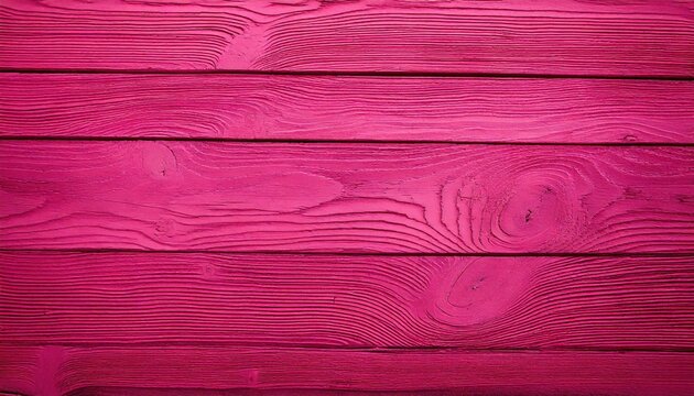 Vibrant pink wooden planks enhance the decor of a lively space decorated for gatherings