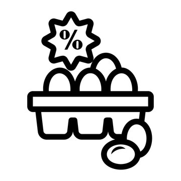 recommend clip art: eggs Line Icon