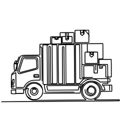 forklift truck icon
