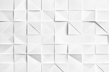 Abstract White Geometric Pattern Texture Design