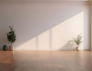 empty minimal living room