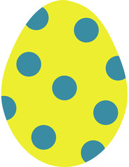 colorful easter egg