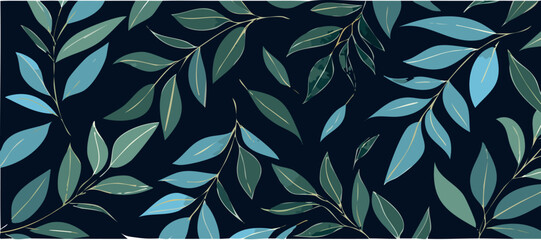 Fototapeta premium Abstract watercolor background, simple botanical design, luxury style wallpaper, vector illustration, with liquid objects, shapes, curves, for banner, poster, advertisement.