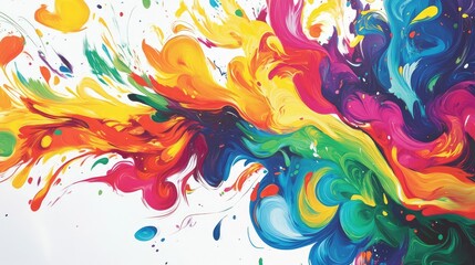 A vibrant whiteboard filled with brainstorming ideas and diverse perspectives. Copy space.