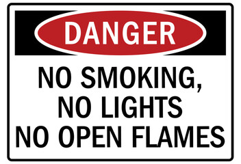 No smoking sign
