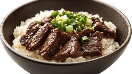 Traditional Jamaican jerk chicken with rice and peas. Featuring a spicy and aromatic dish. Highlighting the texture and flavors of the jerk chicken. Ideal for food and cultural themes.