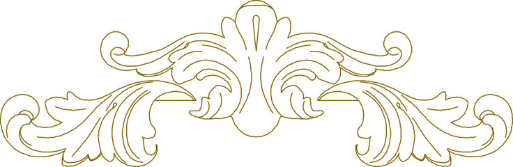 vector illustration sketch design decorative ornament carving decoration for classic ethnic vintage home interior 