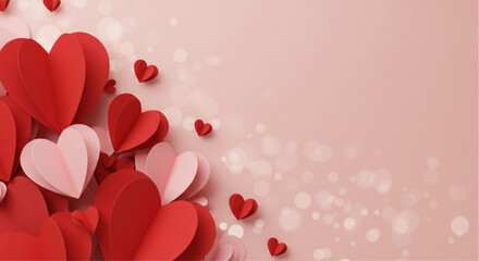 Heart 3D background podium balloon pink day display love happy valentine platform gift party. Product stand 3D background heart stage sale birthday emoji mom icon scene concept mother anniversary.