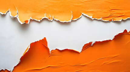 scrapbooking background made in bright orange and white colors with copy space 