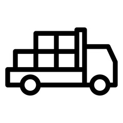moving truck icon