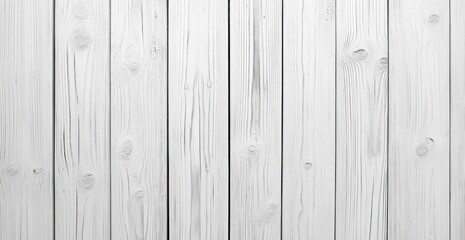 Obraz premium White painted wooden plank wall texture.