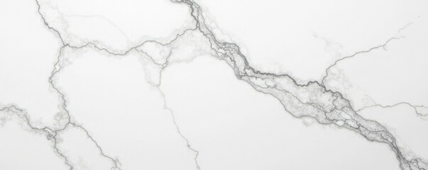 Obraz premium Elegant white stone with fine grey striations, premium, clean