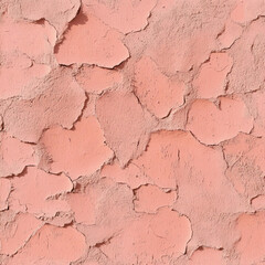 Fototapeta premium A Detailed Close Up of a Pink Cracked Wall Texture