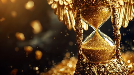 Concept of time with multiple clocks showing the same hour in a creative arrangement