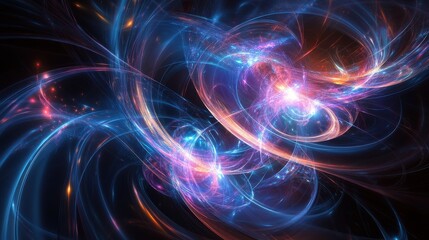 Quantum System Illuminated by Binary Qubits and Swift