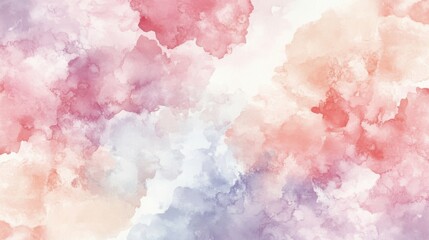 Fototapeta premium Abstract colorful watercolor background digital art soft pastel shades artistic environment aesthetic viewpoint