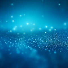 abstract blue background with bokeh
