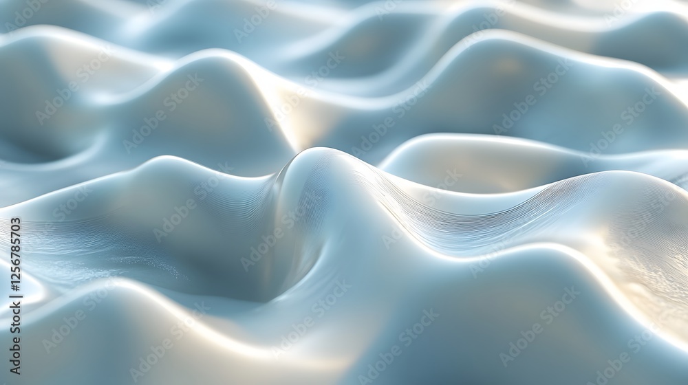 Poster abstract liquid like light blue, wavy texture. the image displays an abstract background and feature
