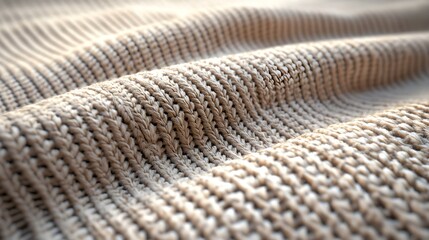 Detailed High-Quality Beige Fabric Texture with Natural Softness