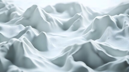 Obraz premium Calming Pastel Blue Tones with Detailed Ripples and Soft Shadows