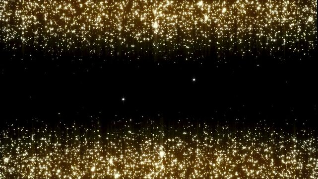 Dust particles floating light rays Sparkling particles overlay star optical light lens flares animation background. magic stardust floor. Oscar award ceremony event luxury sparkling explosion glitter