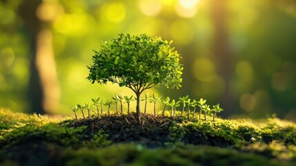 The Growth of Nature: A Symbol of Renewal and Hope