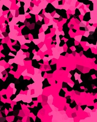 Crystal black and pink