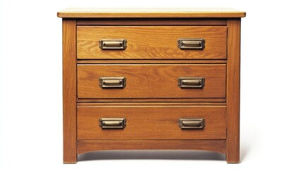 Wooden chest of drawers, simple, furniture, home, isolated, studio shot, interior design, ideal for home d?cor