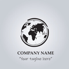 earth company logo vector illustration
