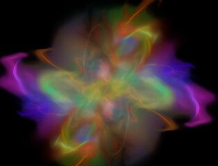 Imaginatory fractal abstract background Image