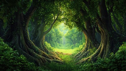 Enchanted Forest Pathway