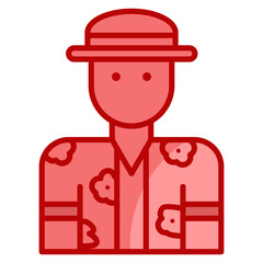 Tourist  Icon Element For Design