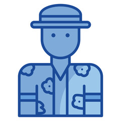 Tourist  Icon Element For Design