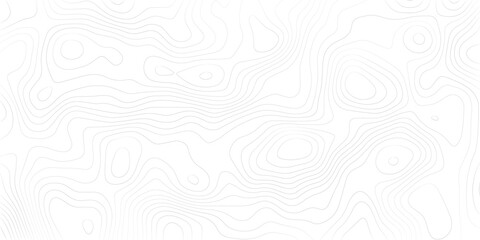 Abstract lines background. Contour maps. Topo contour map on white background. Abstract background with waves Geographic mountain relief.