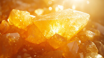 Amber stone texture in a modern bright tone with a blurred effect, creating a symbolic space of tranquility amidst chaos, conveying a sense of stillness and clarity