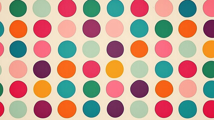 Polka dot pattern design