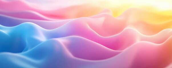 Obraz premium Fluid Colorful Wave Abstract Gradient Background Texture