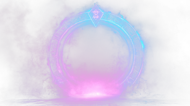 the ring of fire and ice in the middle of the night