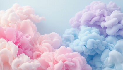 Obraz premium Artistic Abstracts in Pastel Colors, Elegant and Modern Background Design