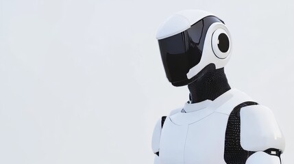 Automation and data analytics with AI robot performing 3D rendering, visualizing digital data for big data scientists in futuristic technology environment, advanced data processing and innovation.