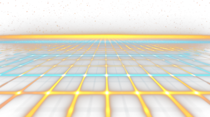 a retro 80s style background with glowing lines