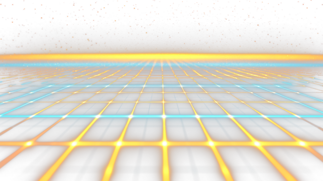 a retro 80s style background with glowing lines