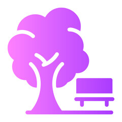 park gradient icon